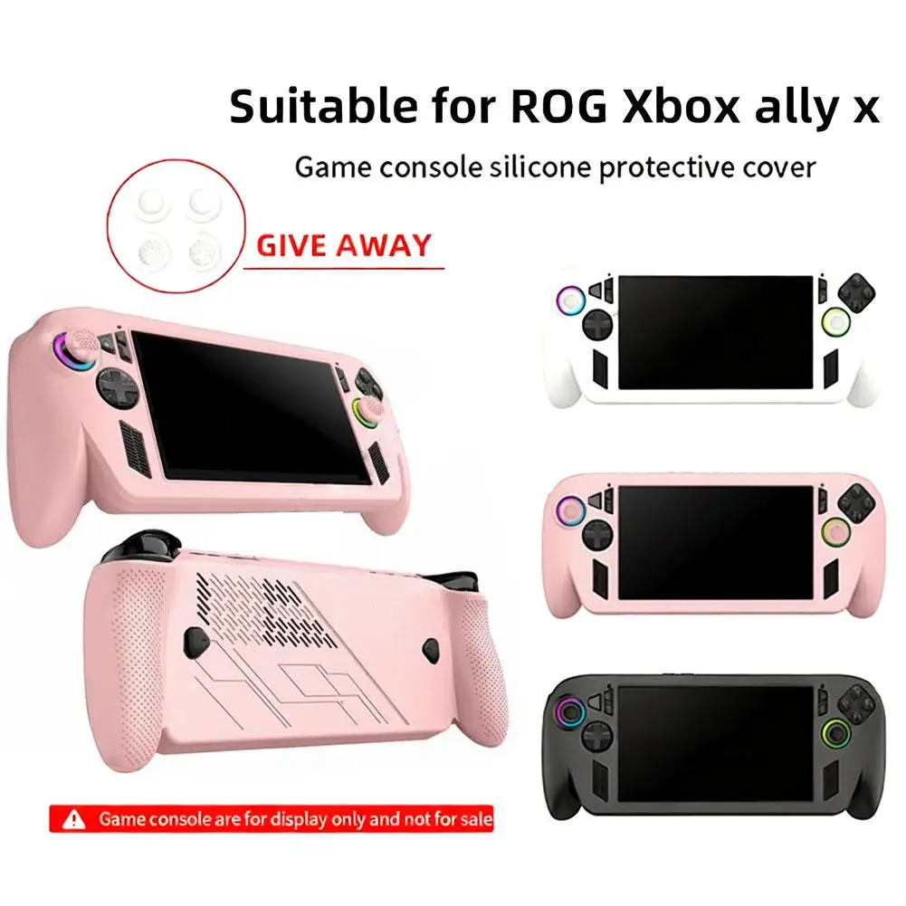 ل ROG Ally X الغطاء الواقي الجلد للصدمات ومقاومة للخدش وحدة التحكم شل واقية المحمولة غطاء حافظة الألعاب T8B2 #2