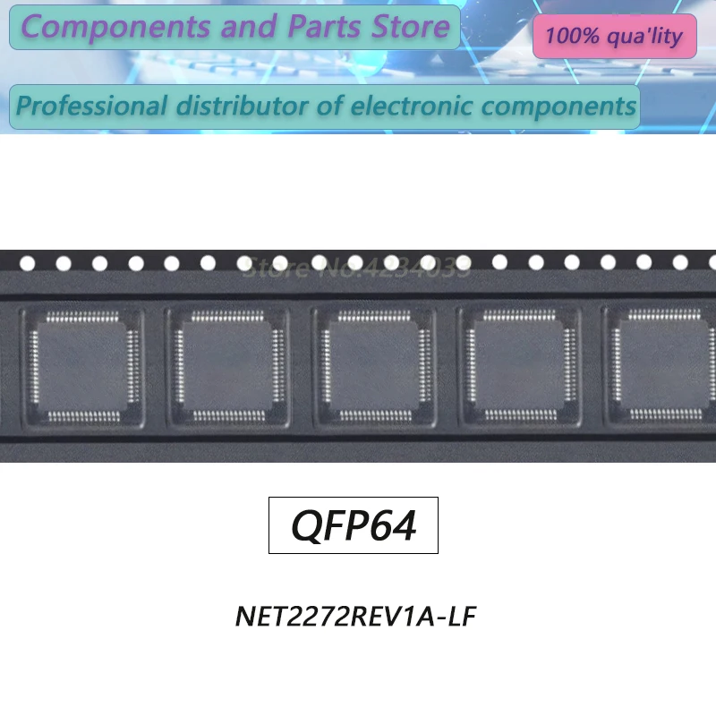 

Новинка, оригинальный товар в наличии, фотография NET2272REV1A-LF NET2272REV1A QFP64, 1 шт.