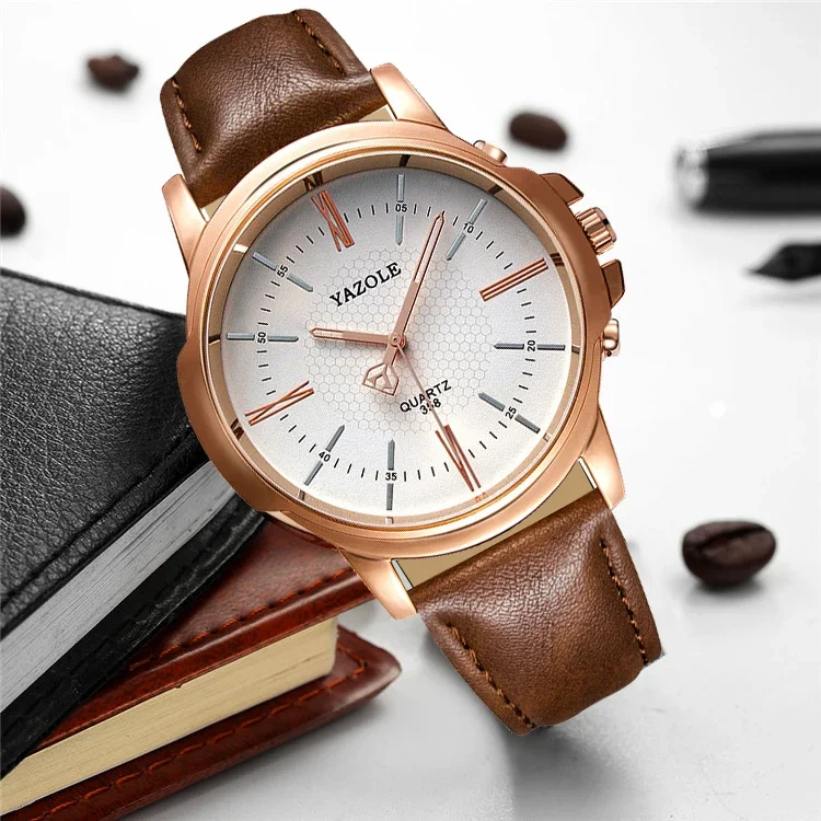 YAZOLE 남성용 쿼츠 시계, 남성 브랜드 비즈니스 클래식 스타일, 손목 시계, Reloges Man Hodinky, 신제품