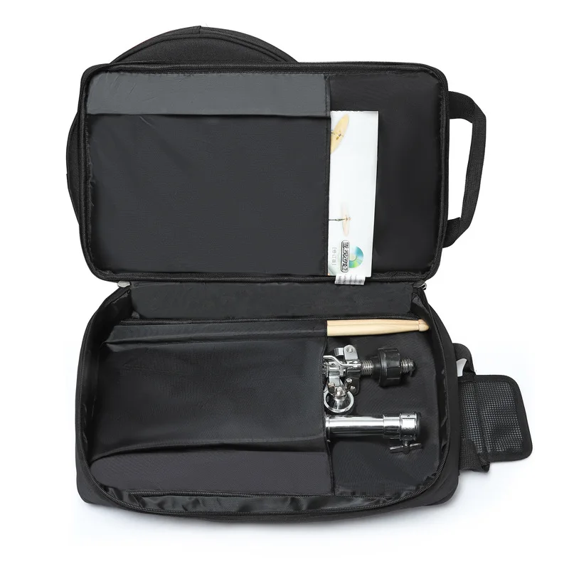 12 Inch Dumb Drum Bag Large Capacity Dumb Drum Storage Bag Thicken Waterproof Drumsticks Organizer Bags Portable Drums Backpack