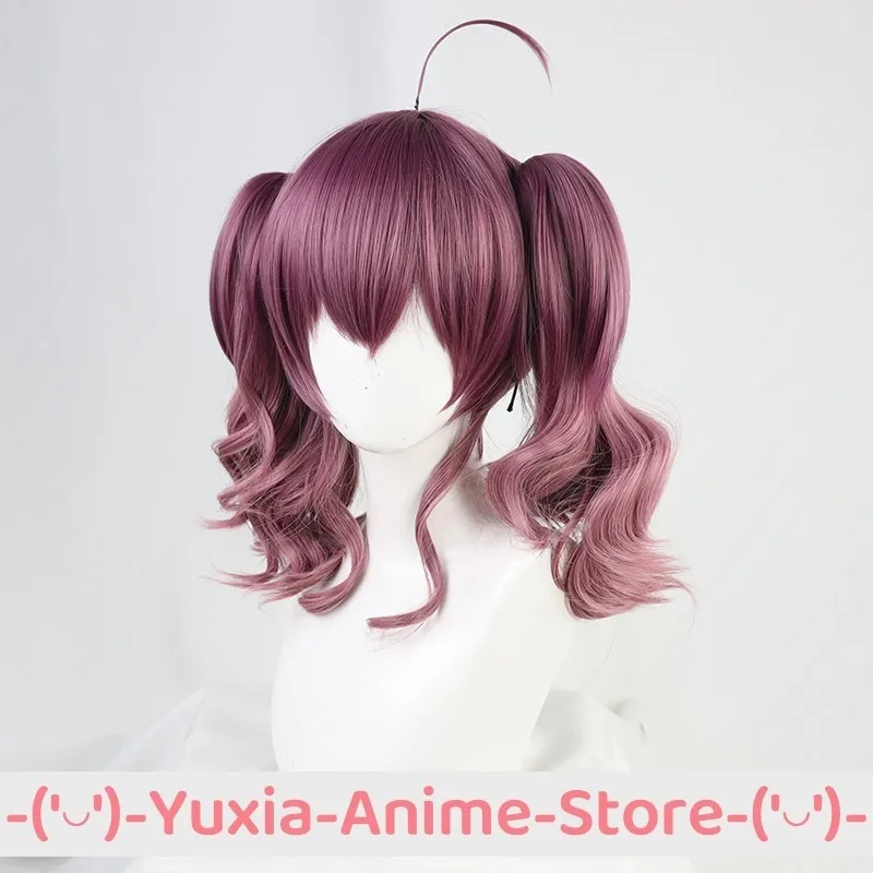 D4DJ Musou شعر مستعار تأثيري أنيمي لعبة لعب الأدوار زي حفلة الدعامة الباروكات الشعر الاصطناعية ألياف مقاومة للحرارة