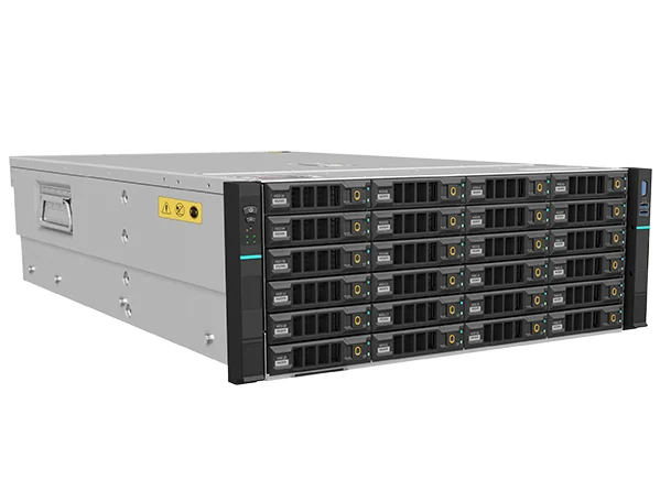 Robustes 4U-Hot-Swap-Servergehäuse mit 24 Halterungen |   Backplanes für SAS/SATA-Festplatten |   Für GPUs und Lagersysteme