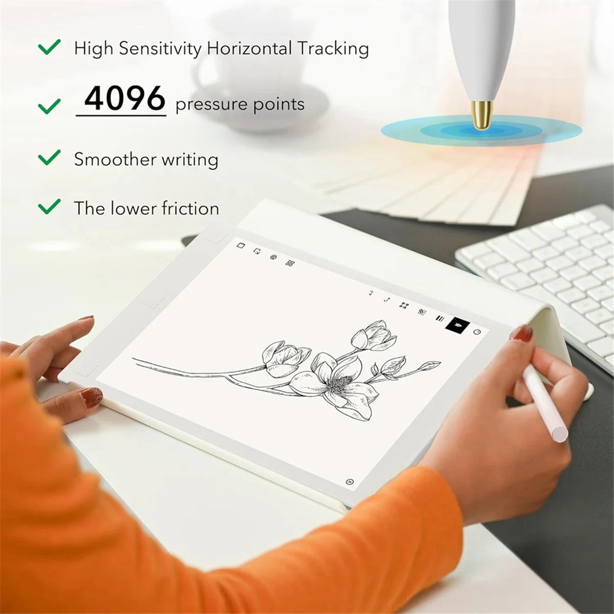 ปากกาสไตลัสสำหรับปากกามาร์กเกอร์ปลายปากกา2อันโดดเด่นพร้อมหัวปากกาอุปกรณ์กำจัดหัวปากกาโลหะ/หัวปากกาเติมอุปกรณ์เสริม