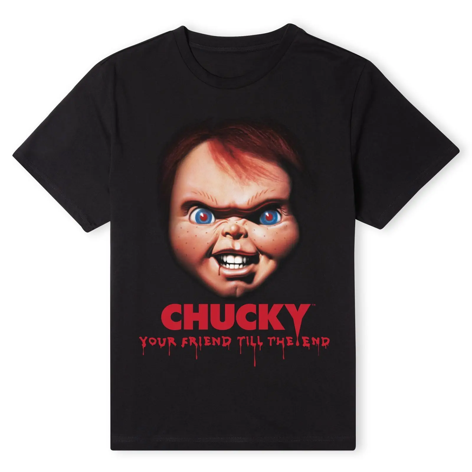 Official Chucky Friends Till The End T-Shirt - Black