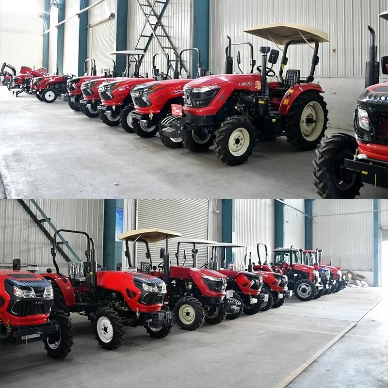 Mini Wheel Tractor 80HP 120HP Weichai Engine 4WD High Efficiency Farm Use for USA Canada