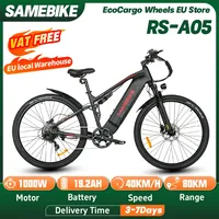 SAMEBIKE RS-A05 Electric Bicycle 1000W 48V 19.2AH 29 Inch Tire Adult Ebike Mountain Snow Off-Road Electric Bike Full Suspension