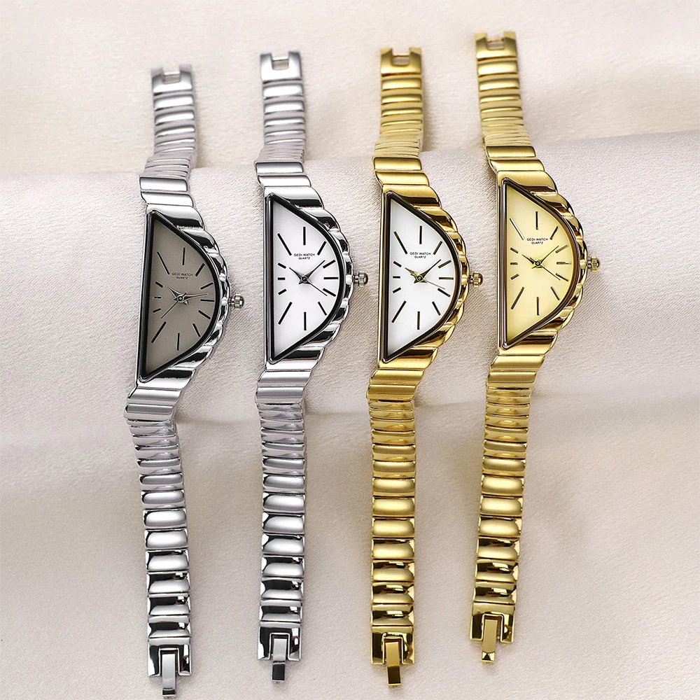 GEDI Orologio da donna di nicchia di fascia alta Orologio da polso da donna di lusso vintage Orologio da donna al quarzo in lega impermeabile di moda elegante Nuovo
