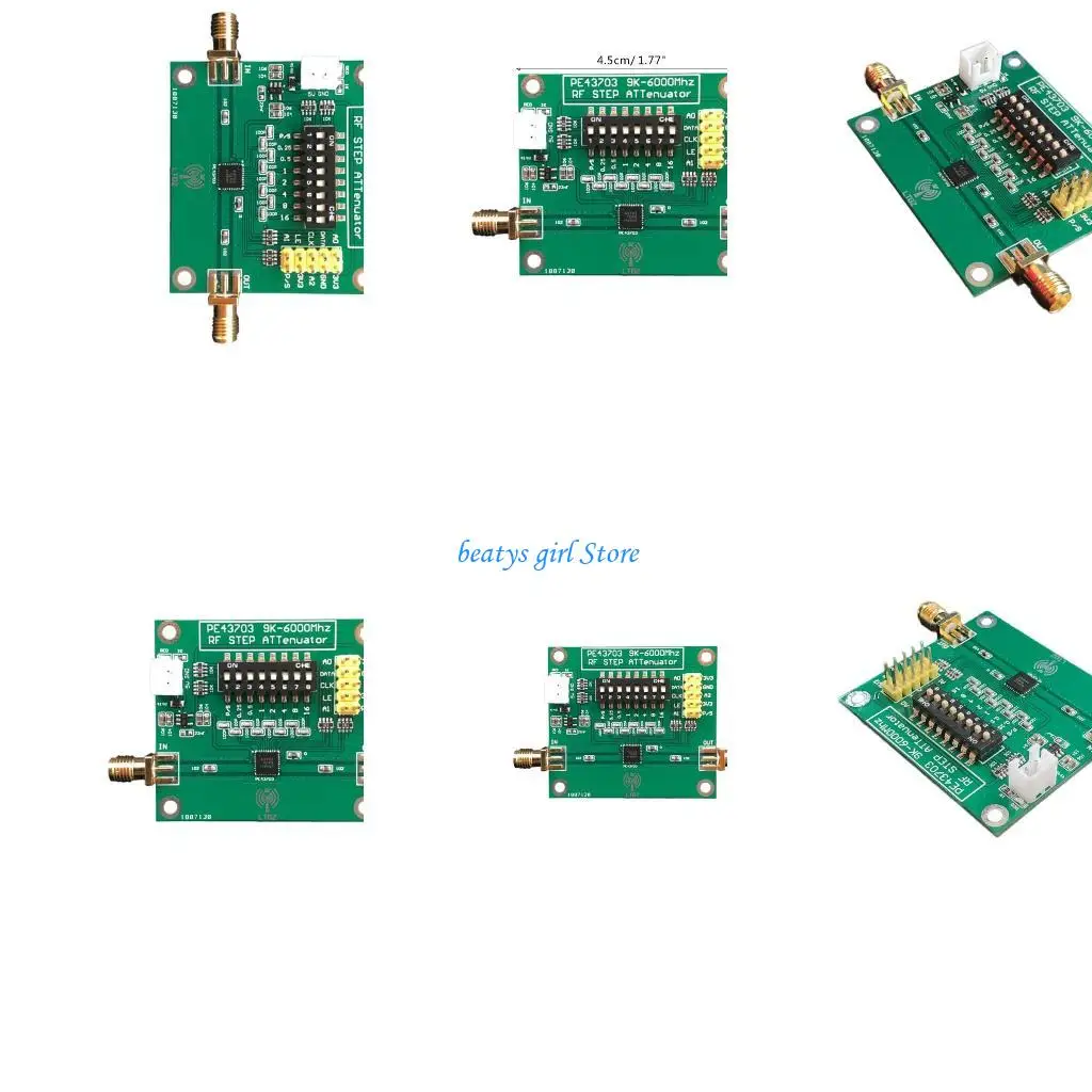 

C7AB PE43703 Модуль аттенюатора Параллельный последовательный режим Немедленный режим 9 кГц-6 ГГц Аттенюатор NC