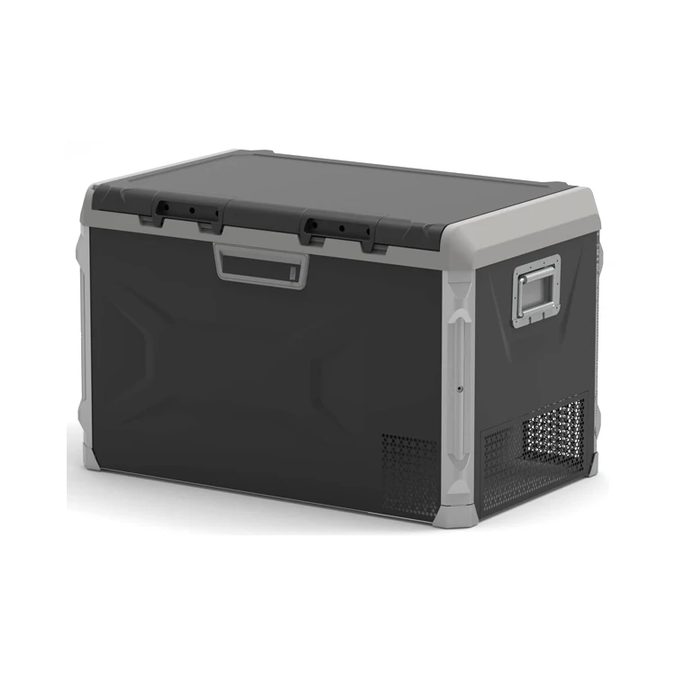 

12v/24v 80l Cooler Box Portable Car Fridges 45w Truck Freezer Vehicle Camping Refrigerator Abs Fridge