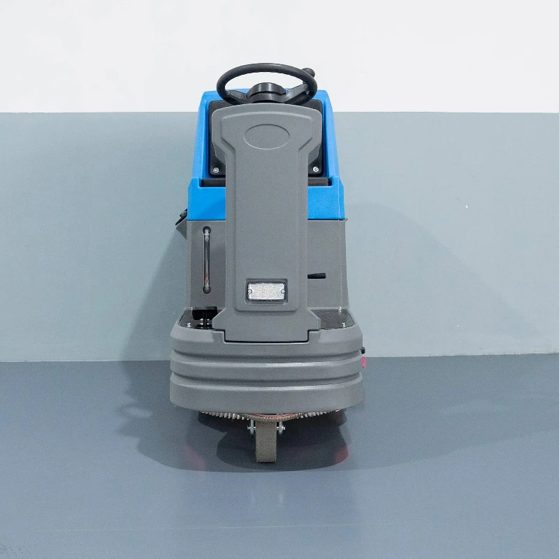 Automatic Industrial Floor Cleaning Machine 3800m2/h Ride-On Floor Scrubber Dryer Heavy Duty Driving Parking Garage Depot