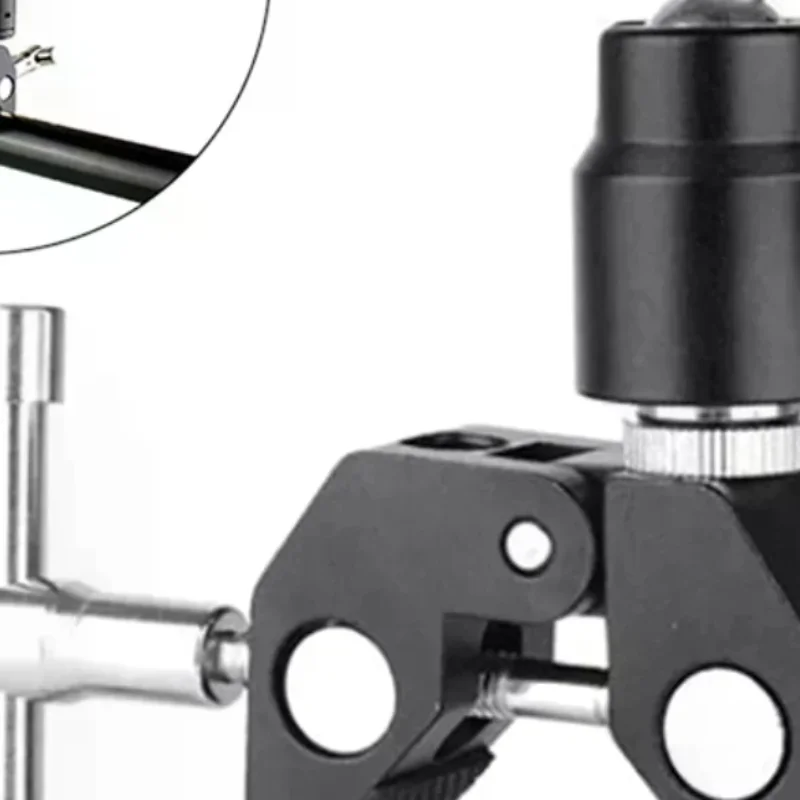 1 Set 1/4 Screw Clip CNC Metal Super Clamp With 360° Mini Ba