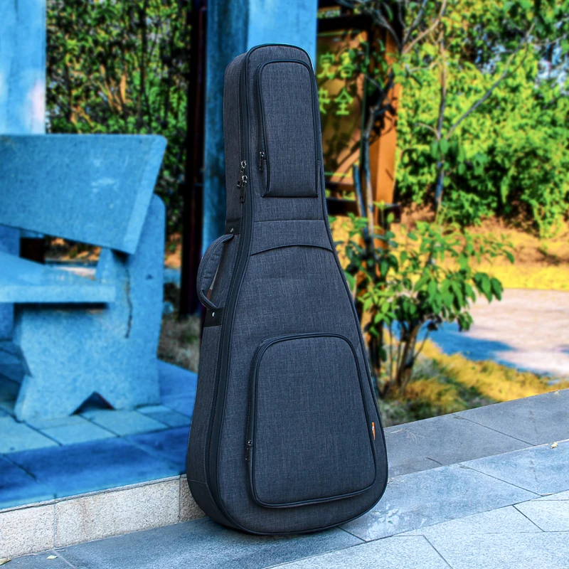 Bolsa de guitarra 40 polegadas 41 polegadas espessada à prova d'água 36 polegadas 38 bolsa 39 guitarra elétrica clássica
