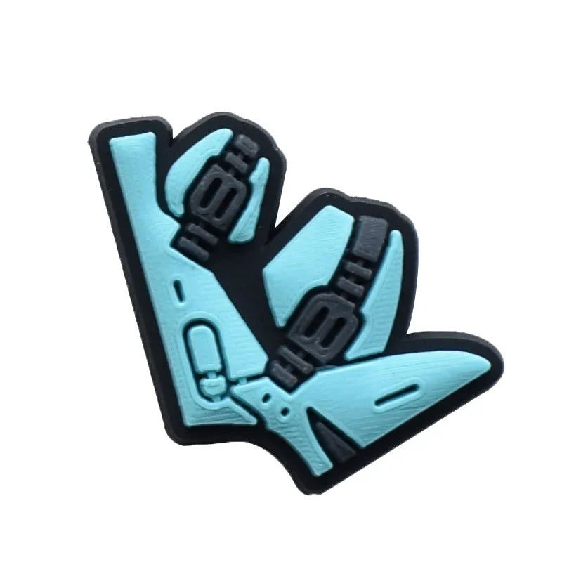 Winter Sports Shoe Charms for Crocs Accessories Sandals Women Clogs Pins Men Badges Kids Jeans Girls Decorations Buckle Shoes