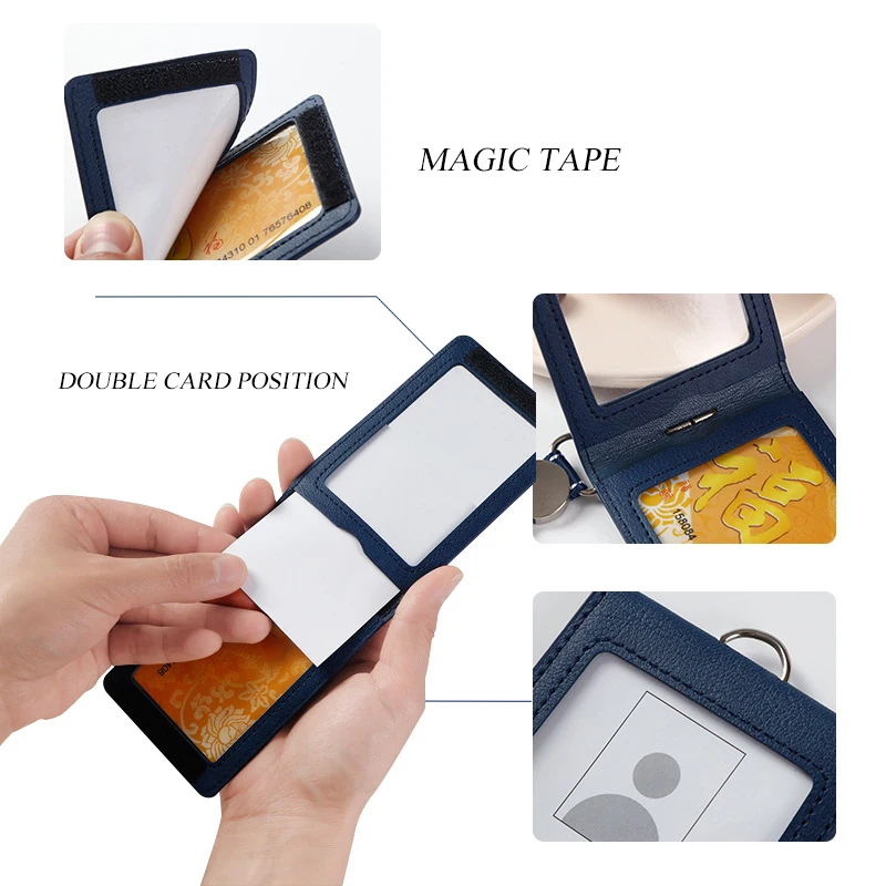 Держатель-брелок для ID-карты с карабином