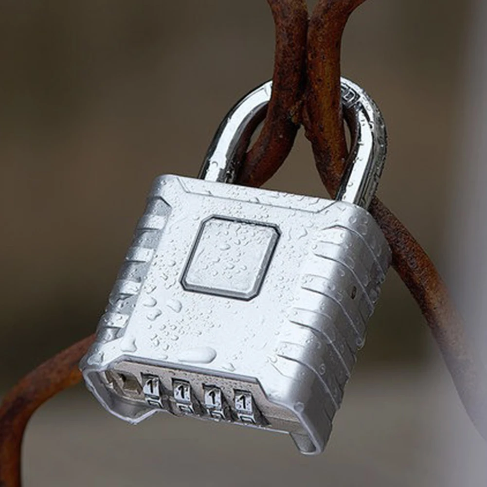 

Combination Padlock Four-digit Padlock Indoor Use Strong Padlock Waterproof Padlock Hardened Padlock For Doors