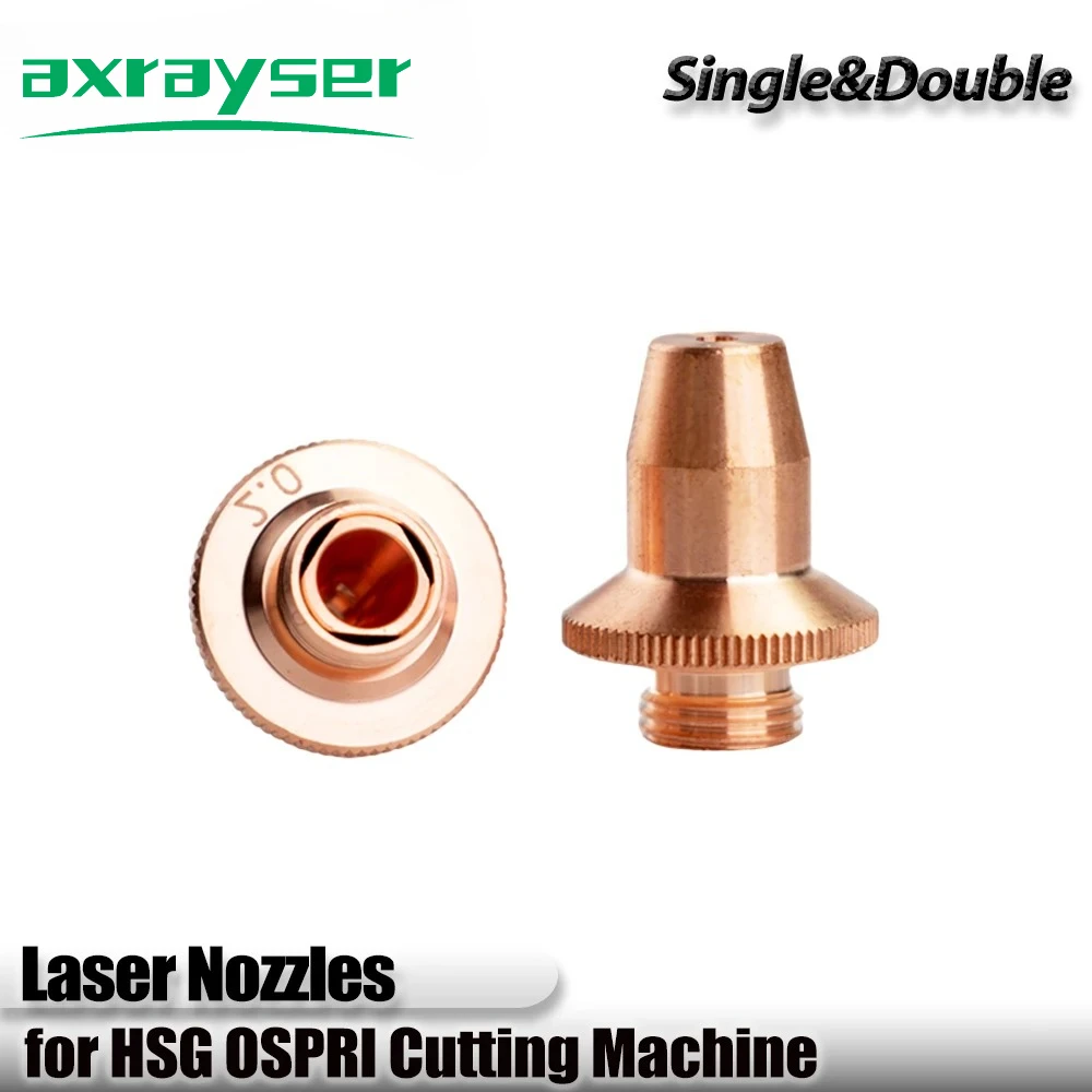 

Axrayser HSG OSPRI 3D Laser Nozzles M8 H19 High Speed Cutting Machine Patrs FSN08 LC Series Consumable Pure Copper