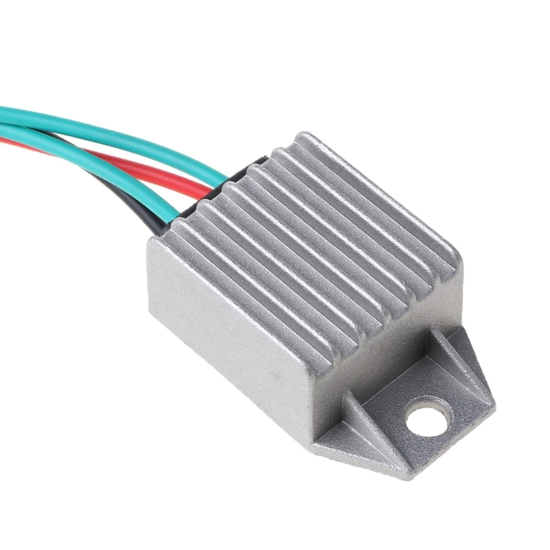 Aluminium Alloy Boat Voltage Rectifier Regulator for 2 Stroke for Yamaha 15HP Outboard Motor Voltage Rectifier Car Acces