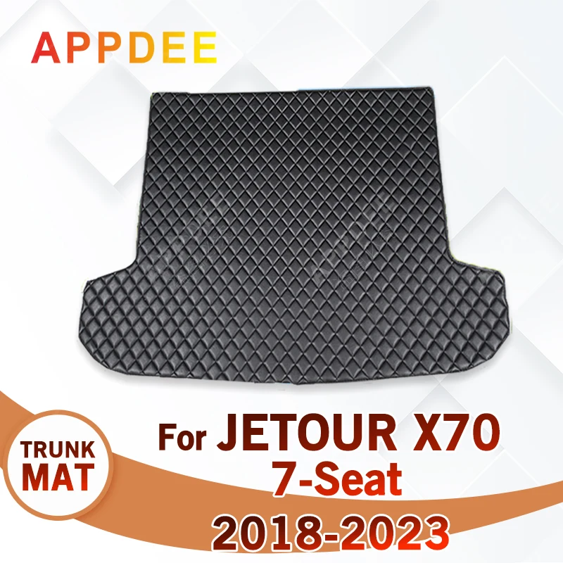 

Car Trunk Mat For Jetour X70 7-Seat 2018 2019 2020 2021 2022 2023 Custom Car Accessories Auto Interior Decoration