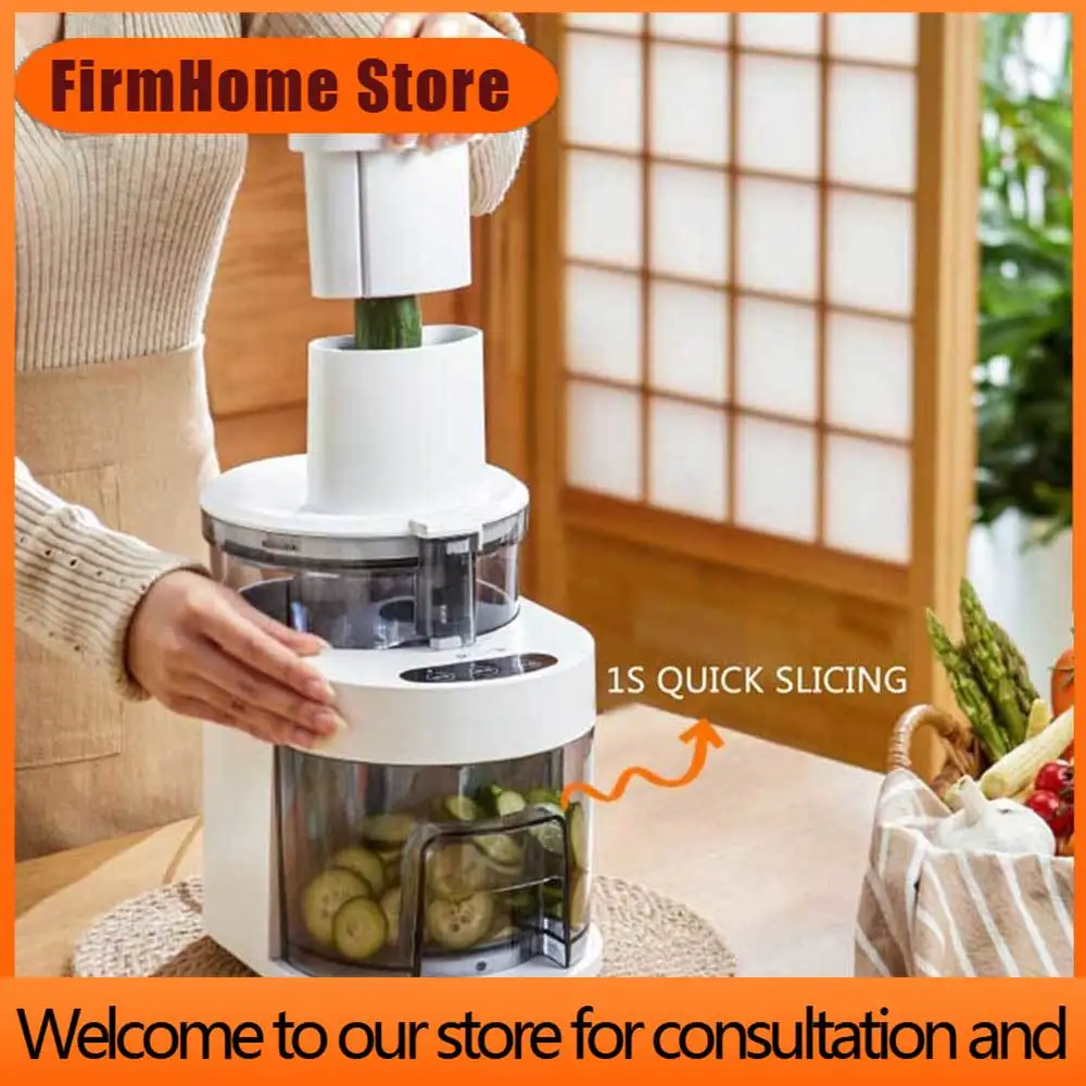 FirmHome StoreHousehold Kitchen Meat Mincer Grinder Vegetable Multifunctional Electric Shredding Slicing Machine