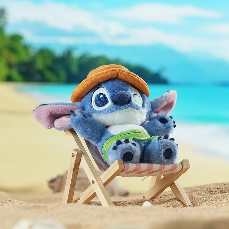 公式ディズニー スティッチ ぬいぐるみバッグチャーム - キュートなリロ＆スティッチ ハンギングキーホルダー バックパックや財布に、子供へのインスタ映えするギフトに最適