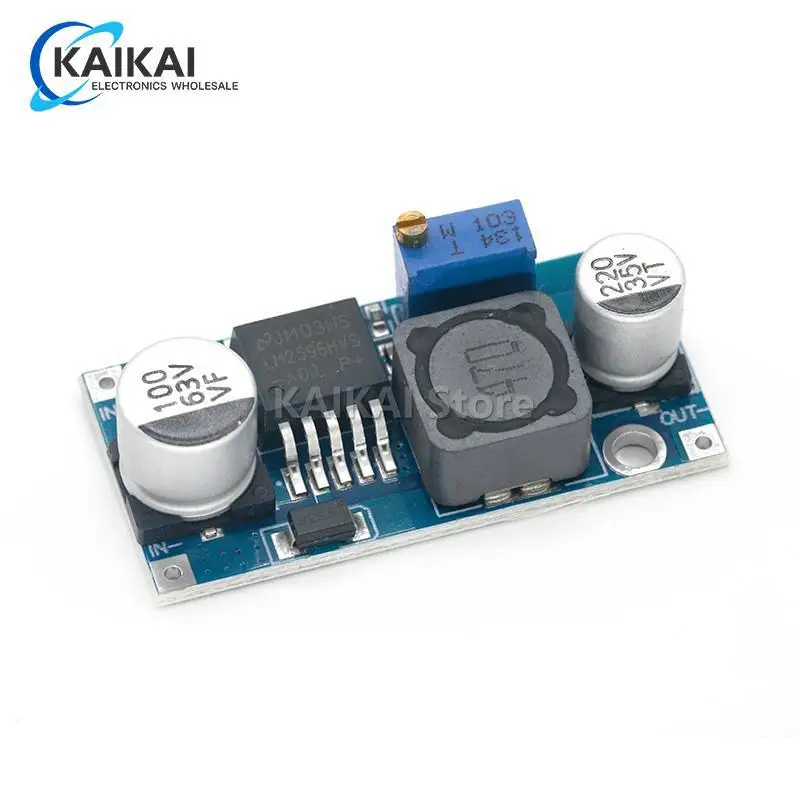 LM2596HVS LM2596HV DC-DC Adjustable Step Down Buck Converter Power Module 4.5-50V to 3-35V