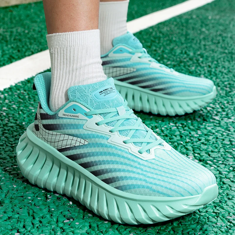 

Мужские кроссовки с дышащей сеткой, легкие удобные прогулочные туфли, нескользящая спортивная спортивная обувь для мужчин