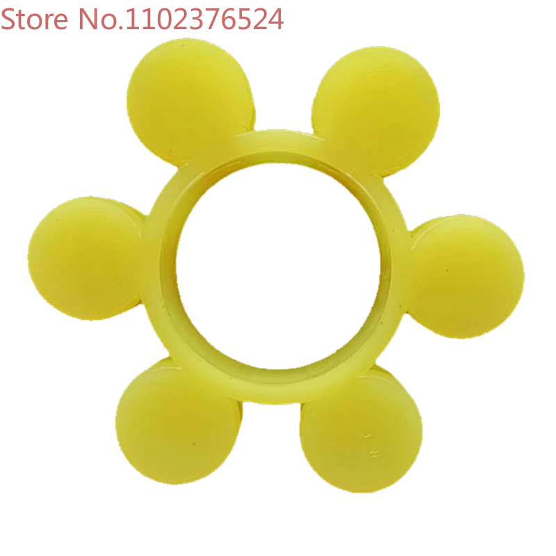 Plum Blossom Elastic Coupling Cushion 8 Eight petal MT Type Imported Polyurethane Material Shock Absorbing Rubber Block Hexagona