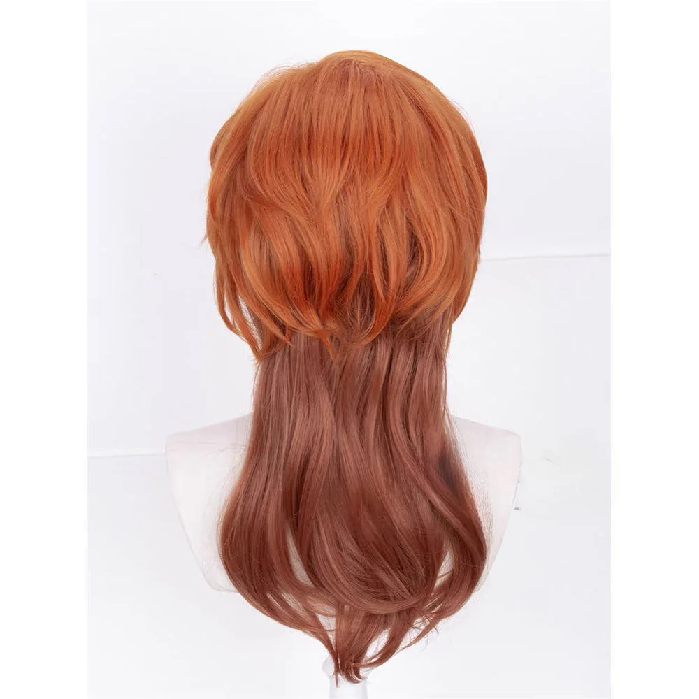 Chūyuan Chūya, Bungo Stray Dogs, peluca de cosplay, peinado superior desordenado estilizado
