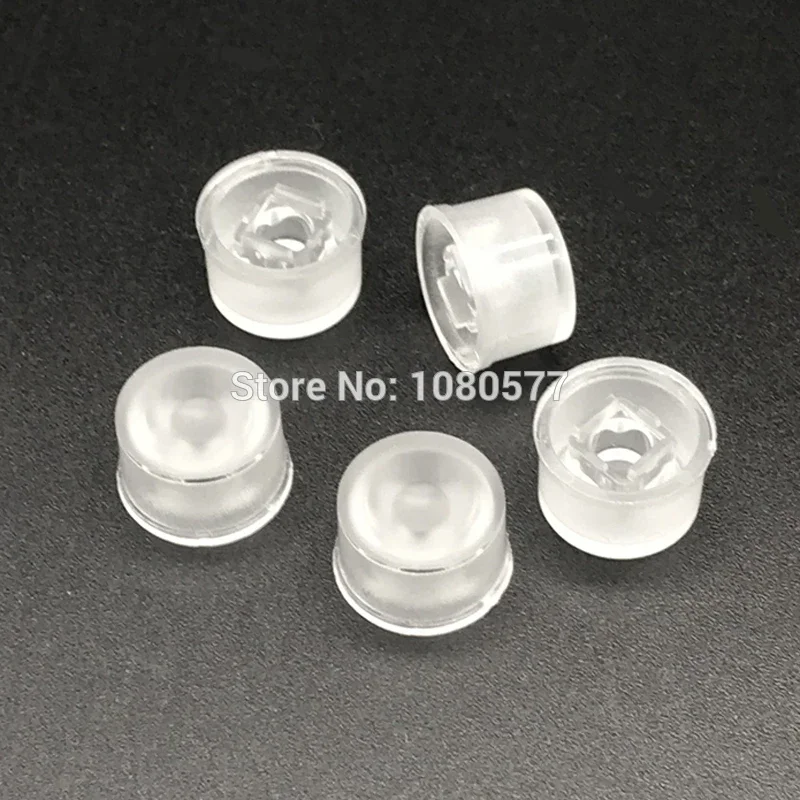 10pcs 13mm 5050 XML XML-L2 LED Lens 30 Degree Optical Grade PMMA Led Lens Holder Plano Reflector Collimator