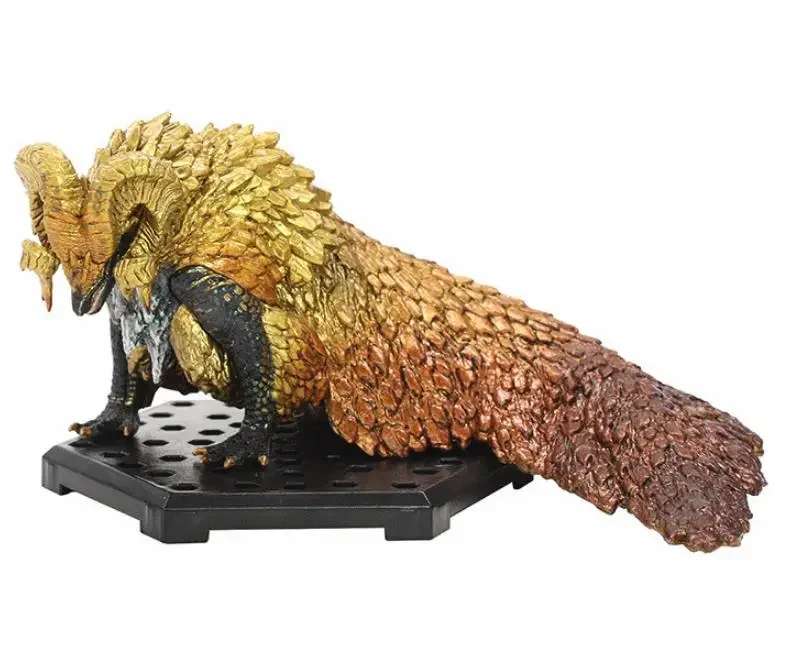 Genuine Scale Model Monster Hunter Rise of Dawn Series Male Fire Dragon Nargacuga Velkhana Action Figure Toys