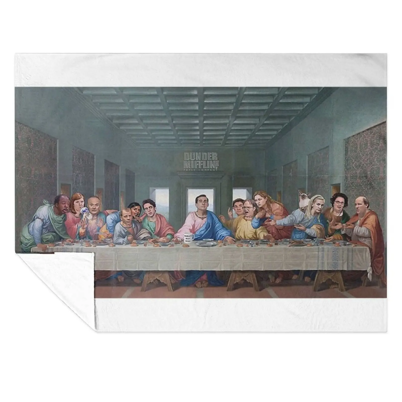 

The Last Supper Office Edition Throw Blanket For Sofa Thin Luxury Thicken bed plaid Blankets
