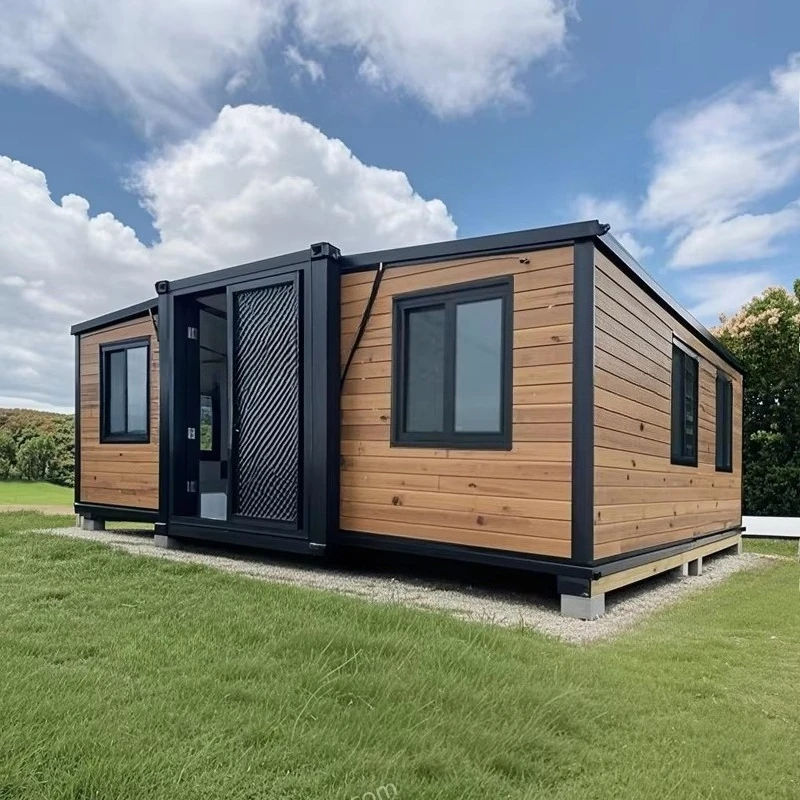 منزل صغير متنقل 3 4 غرف نوم قابلة للطي منازل جاهزة 20 قدم 40 قدم منزل حاوية فاخر قابل للتوسيع