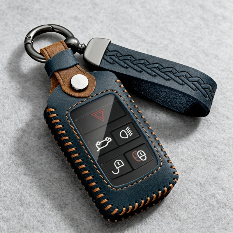 Car Remote Key Case Cover Shell For Land Rover Range Rover Evoque Discovery Sport Velar For Jaguar XE E-PACE XF Accessories