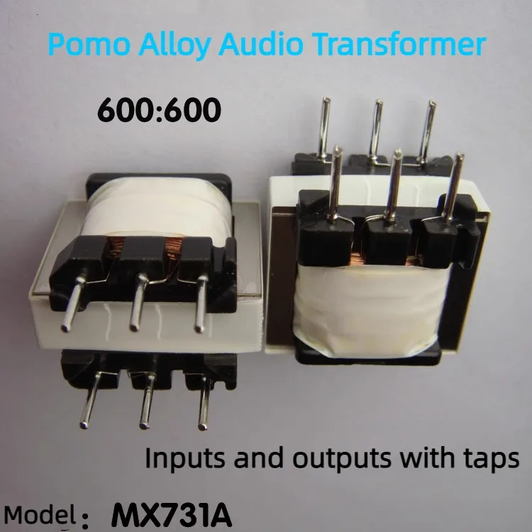 2Pcs Audio Isolation Transformer 600: 600 Balanced Unbalanced Mutual Conversion