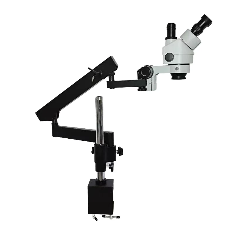Articulating Arm Boom Stand Microscope - Гибкий подвижный шарнирный кронштейн, большая стойка