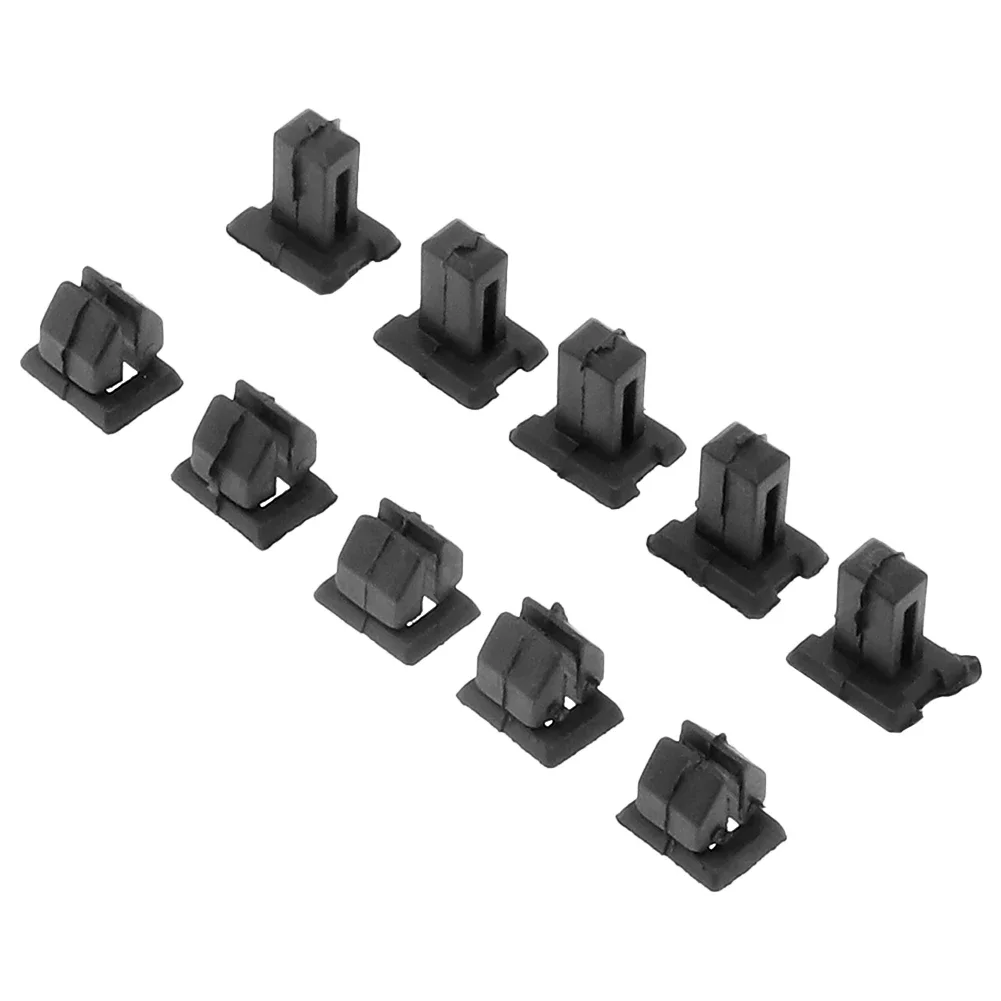 Auto Fasteners Boot Trim Clips 10pcs A12499007921 Nylon&Rubber Interior Accessories For Mercedes CLK CLS SL SLK