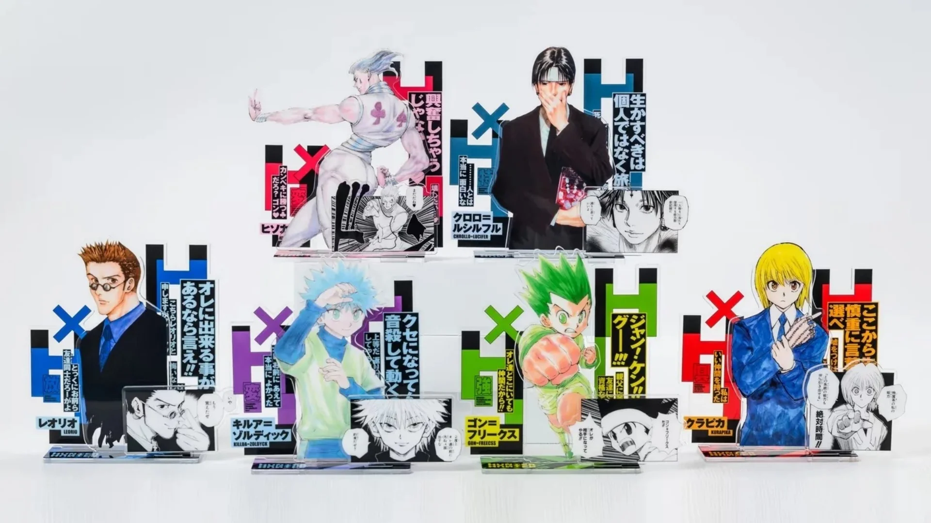 Hunter X Hunter Acrylic Stand Figure Classic Scene Anime Periphery Desktop Decoration Collectible Display Ornament Toy Gift view 5