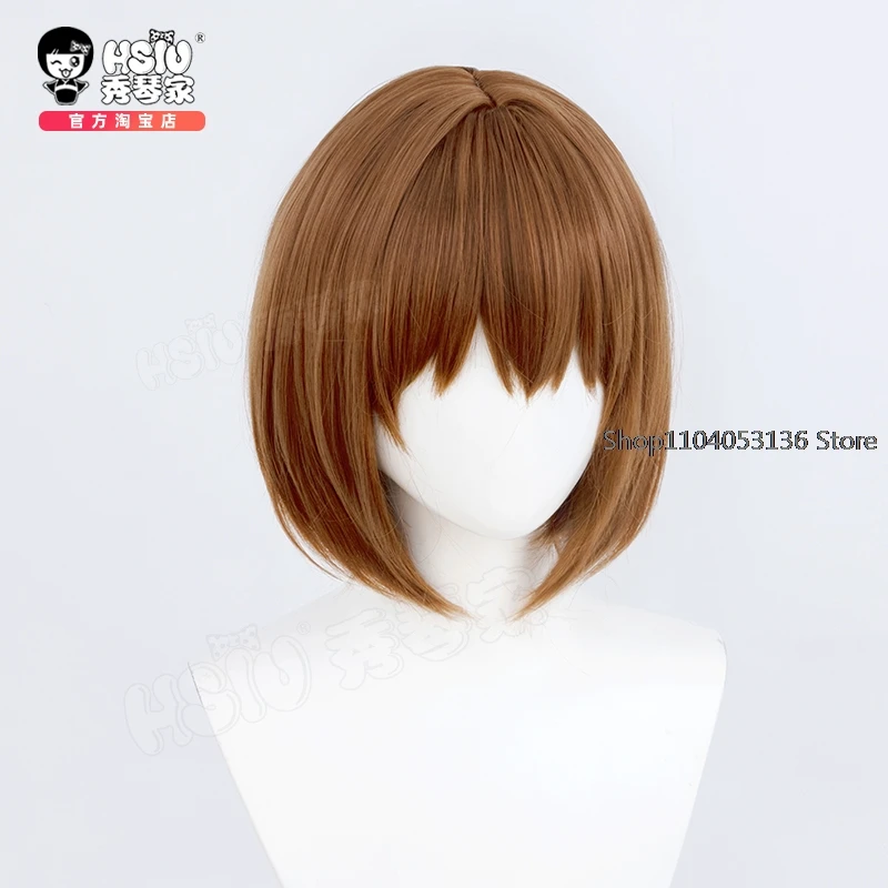 Anime My Deer Friend Nokotan Cosplay wig Detachable antler headband gradient short Wig Noko Shikanoko Costume Halloween