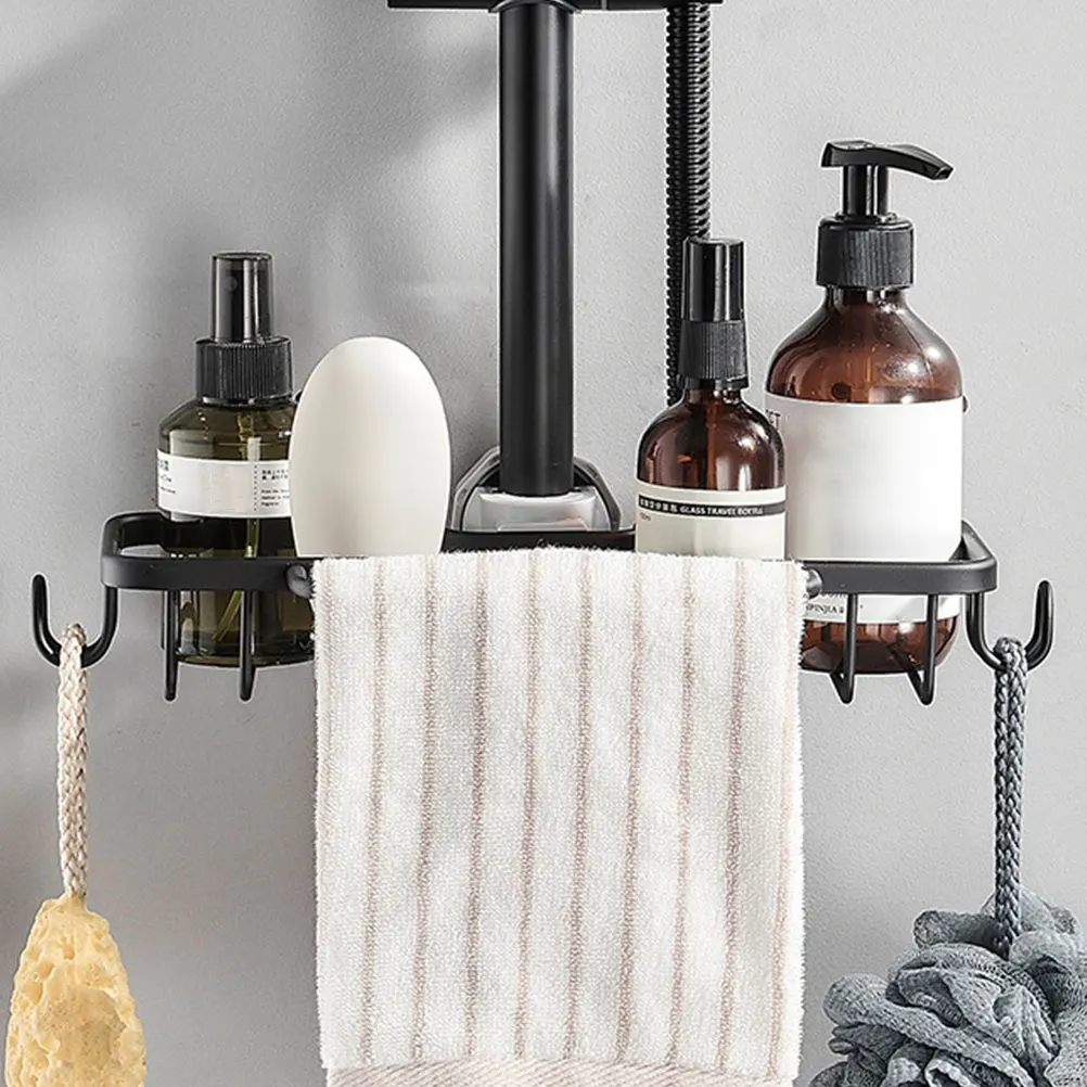 Drain Basket for Kitchen Sink Rack Faucet Storage Organizer Dust Cloth Holder Draining Water Tap