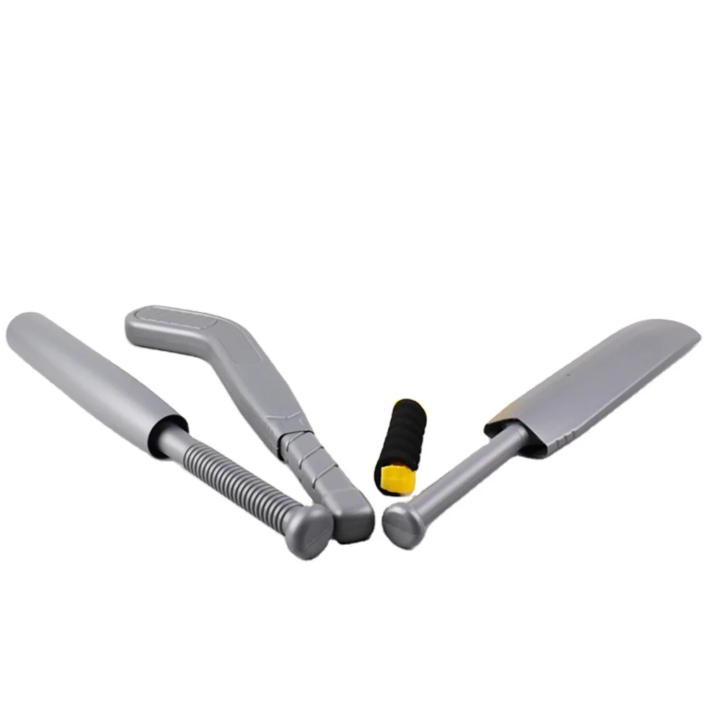 เครื่องยิงลูกบอล 4in1 สำหรับเบสบอล เทนนิส คริกเก็ต ฮอกกี้ ของเล่นกีฬากลางแจ้ง ยิงอัตโนมัติ ทำจากพลาสติก สำหรับเด็ก