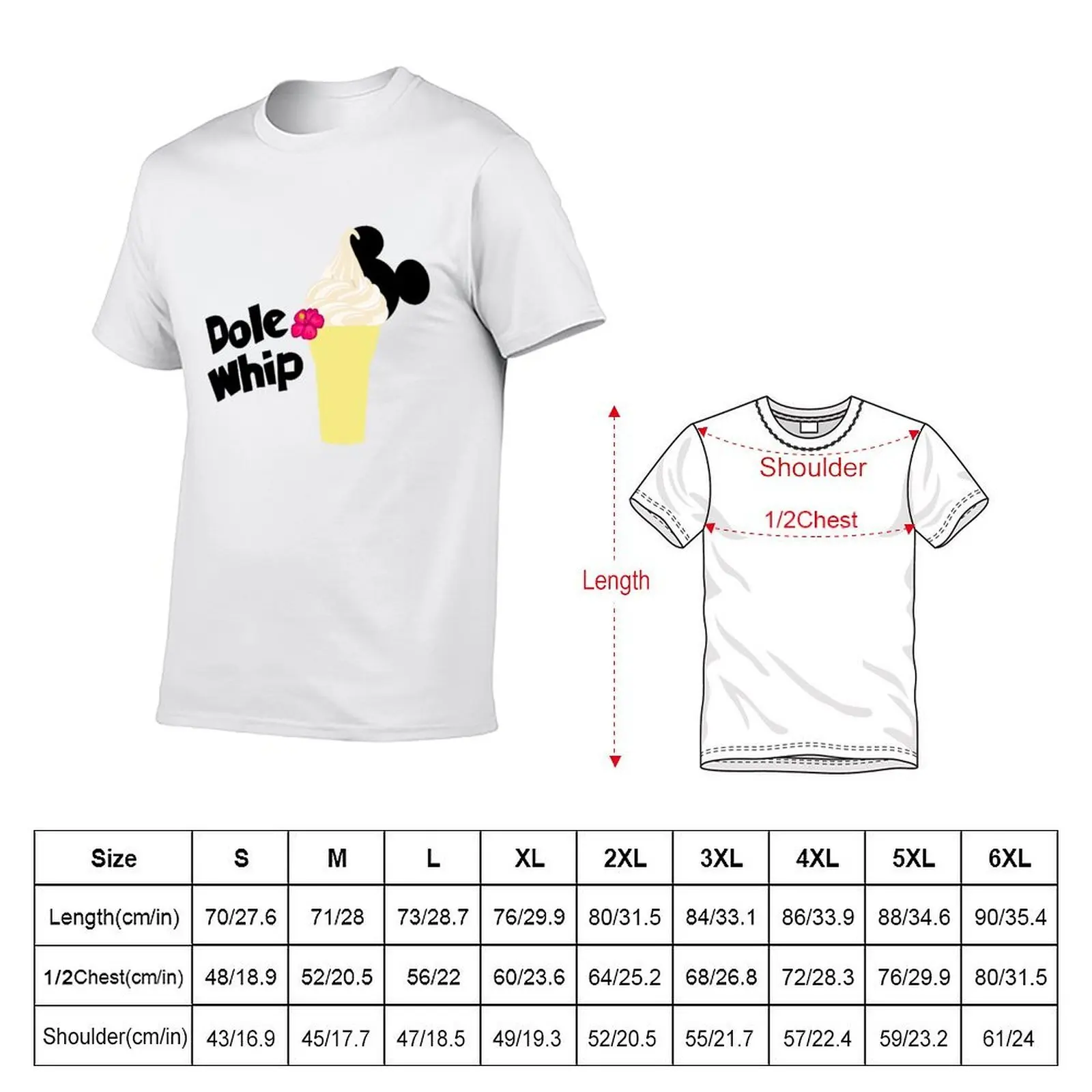 Dole Whip T-Shirt anime plus sizes oversized t shirts for men
