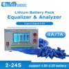 Heltecbms 2s-24s 4A 7A 배터리 자동 이퀄라이저 리튬 이온/Lifepo4 배터리 셀 밸런싱 수리 장비 13s 14s 16S 30AH 50AH 1