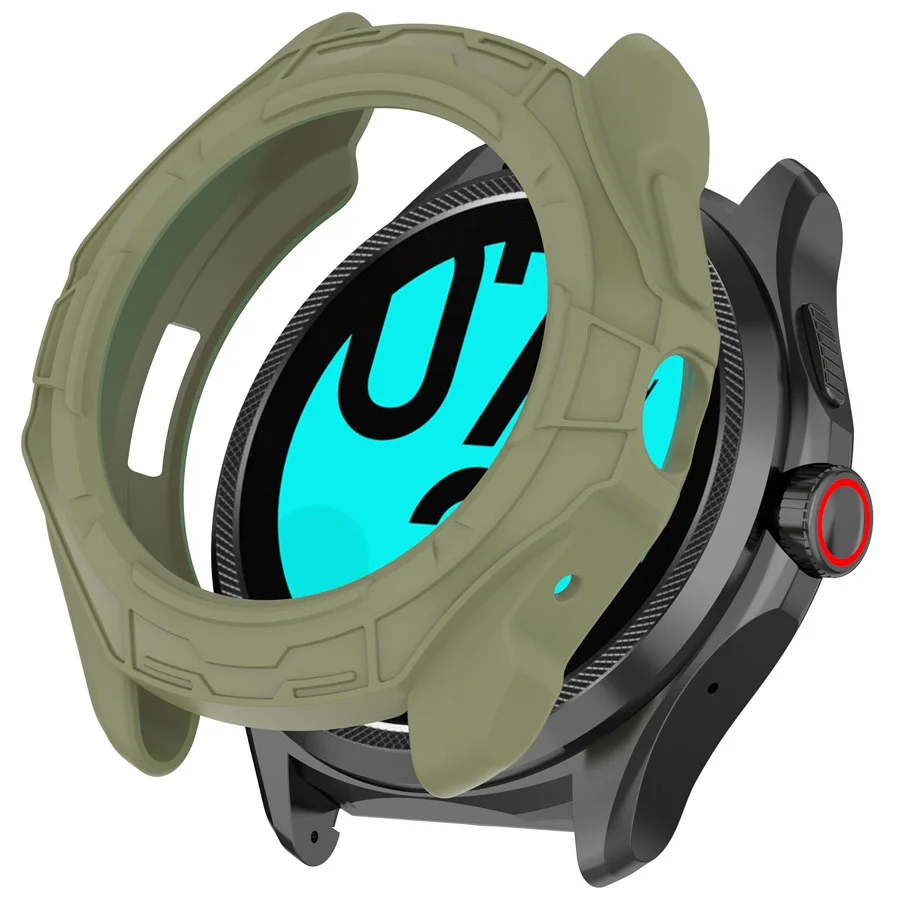 Soft TPU Case Cover For Ticwatch Pro 5 Enduro Protective Shell Frame Bumper For Ticwatch Pro 5 Smart Watch Protector Accessories