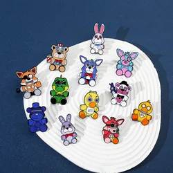 Animal Brooch Cartoon Cute Toy Bear Series Metal Badge Small Accessories Wholesale Cap Pins and Badges Decorative Brooches Lapel