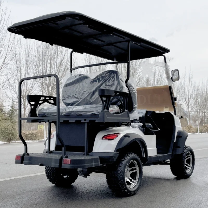 Golf Cart Electric Fast Powerful Customization 60V Lithium Battery Electric Golf Cart New Energy Electric Four-Wheel Vehicle