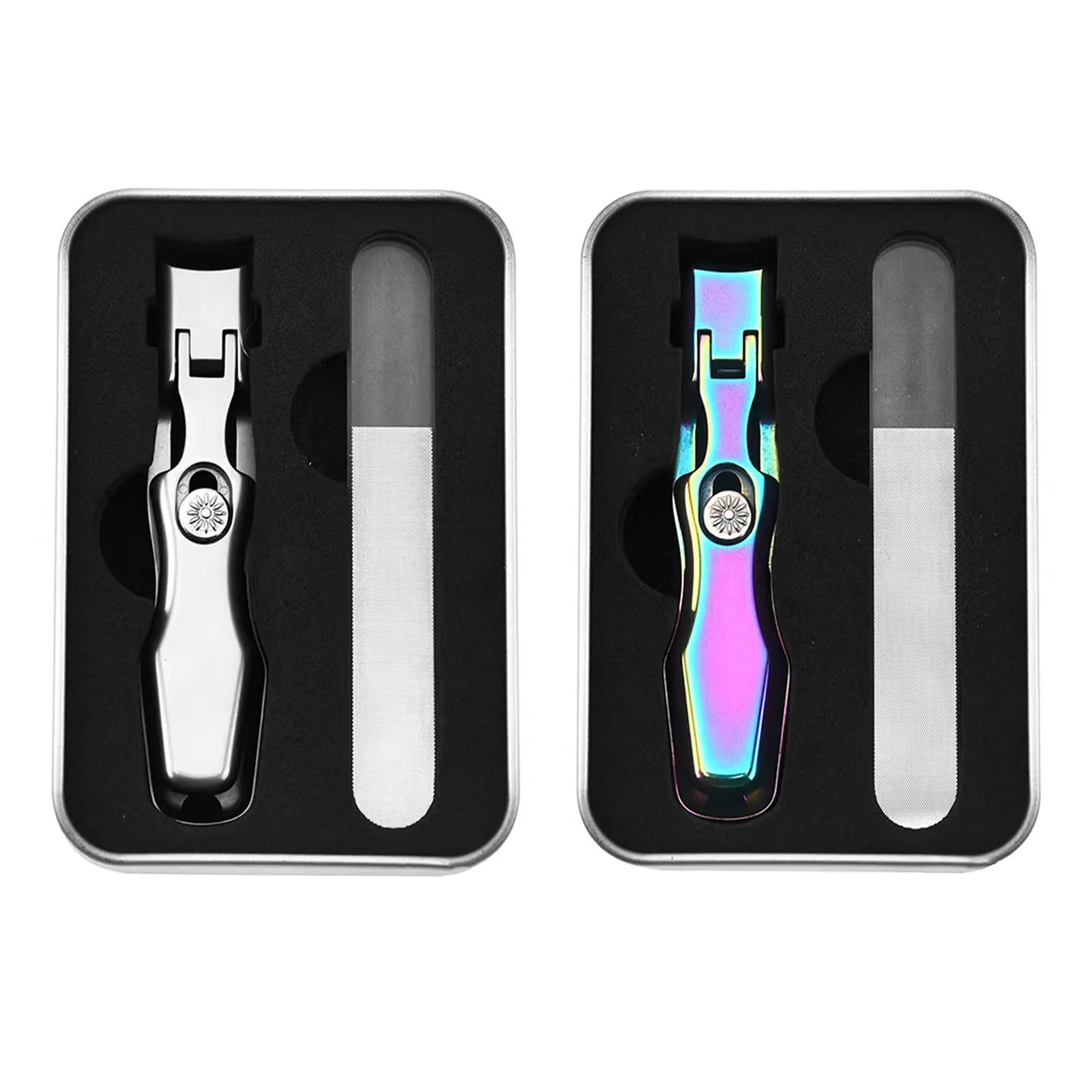 2 Stücke Nagelknipser Edelstahl Professionelle Breite Backenöffnung Fingernagelschneider Nagelknipser Zehennagelknipser Nagelschneider