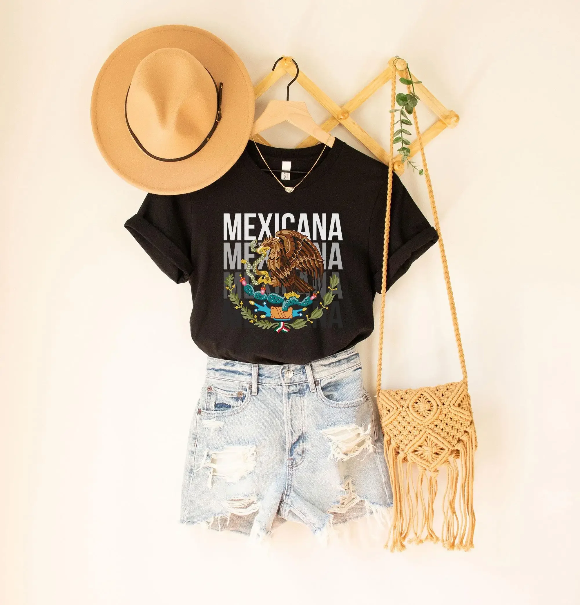 Camiseta Mexicana México Mexicana Latina Feminismo Hispânico