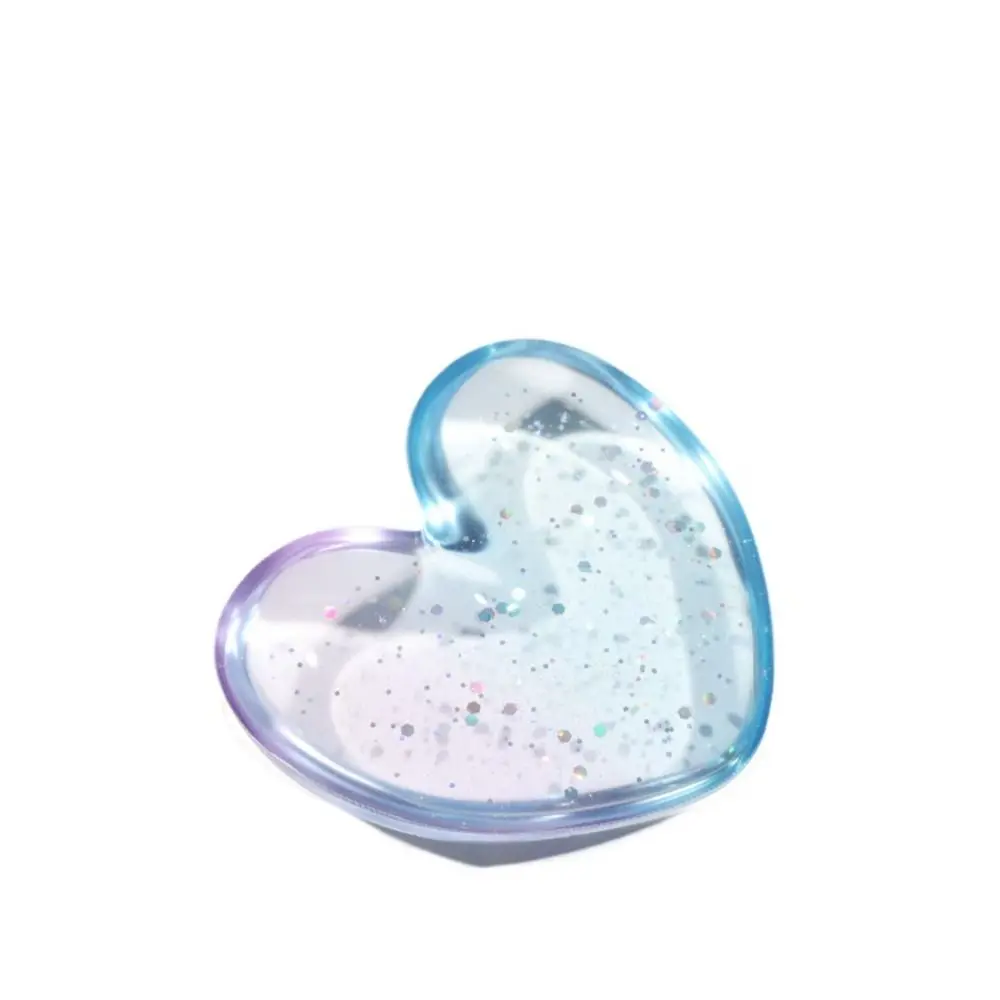 Nuevo Almohadilla para reposamuñecas transparente en forma de corazón, almohadilla antideslizante para aliviar el dolor de manos, almohadilla de soporte para muñeca, cómoda y suave alfombrilla Universal para ratón