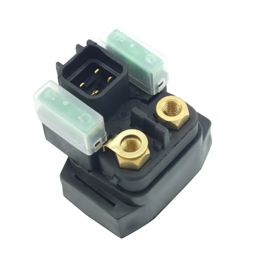 Starter Solenoid Relay High Performance Rust-proof Black Motorbike Starter Relay Switch 31800-47E00 31800-21E20 31800-06G00 for