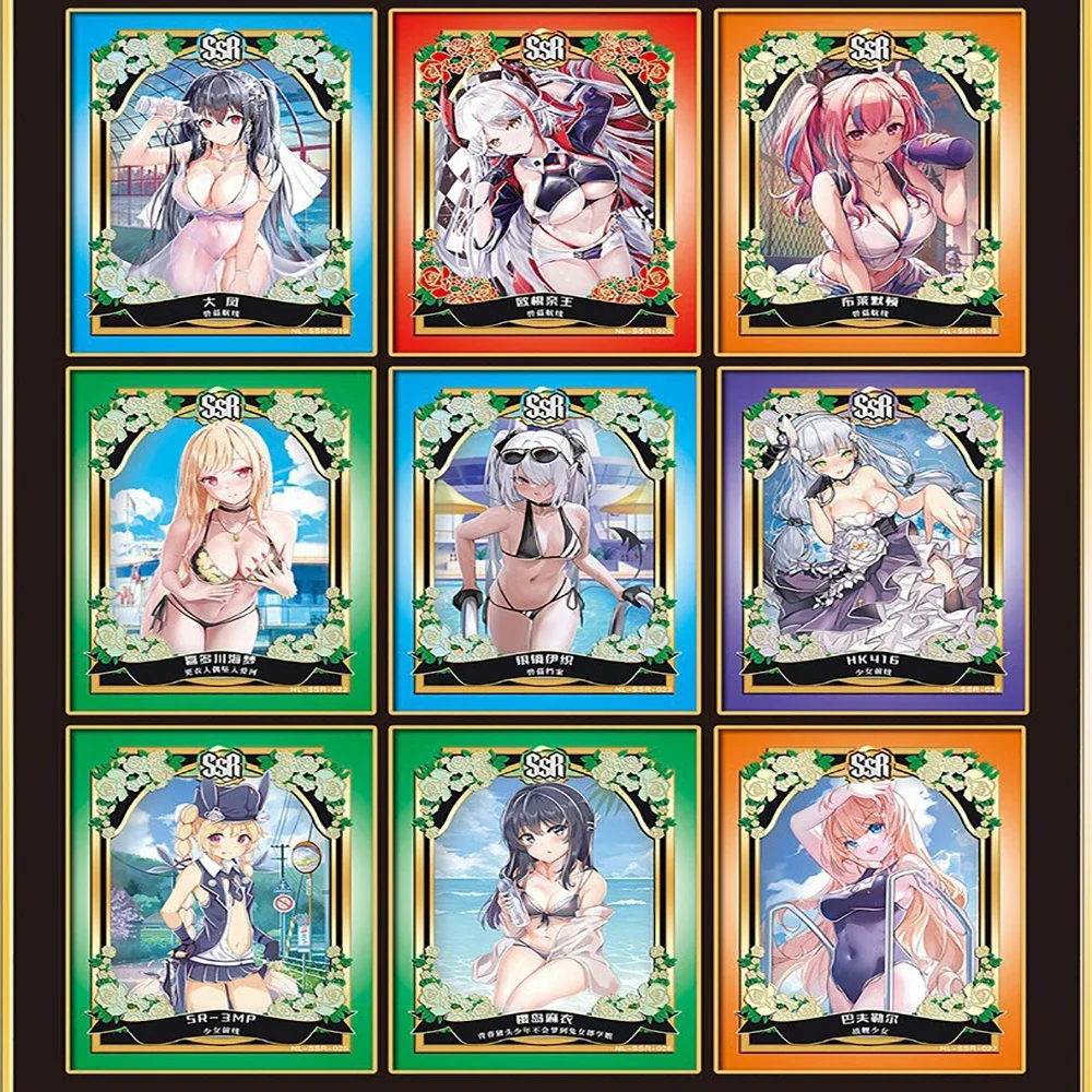 Wholesale Goddess Story Series Cards costume da bagno Party Goddess Romance Football Girl Inuyasha gioco per adulti Dream Girl Card Box Toys